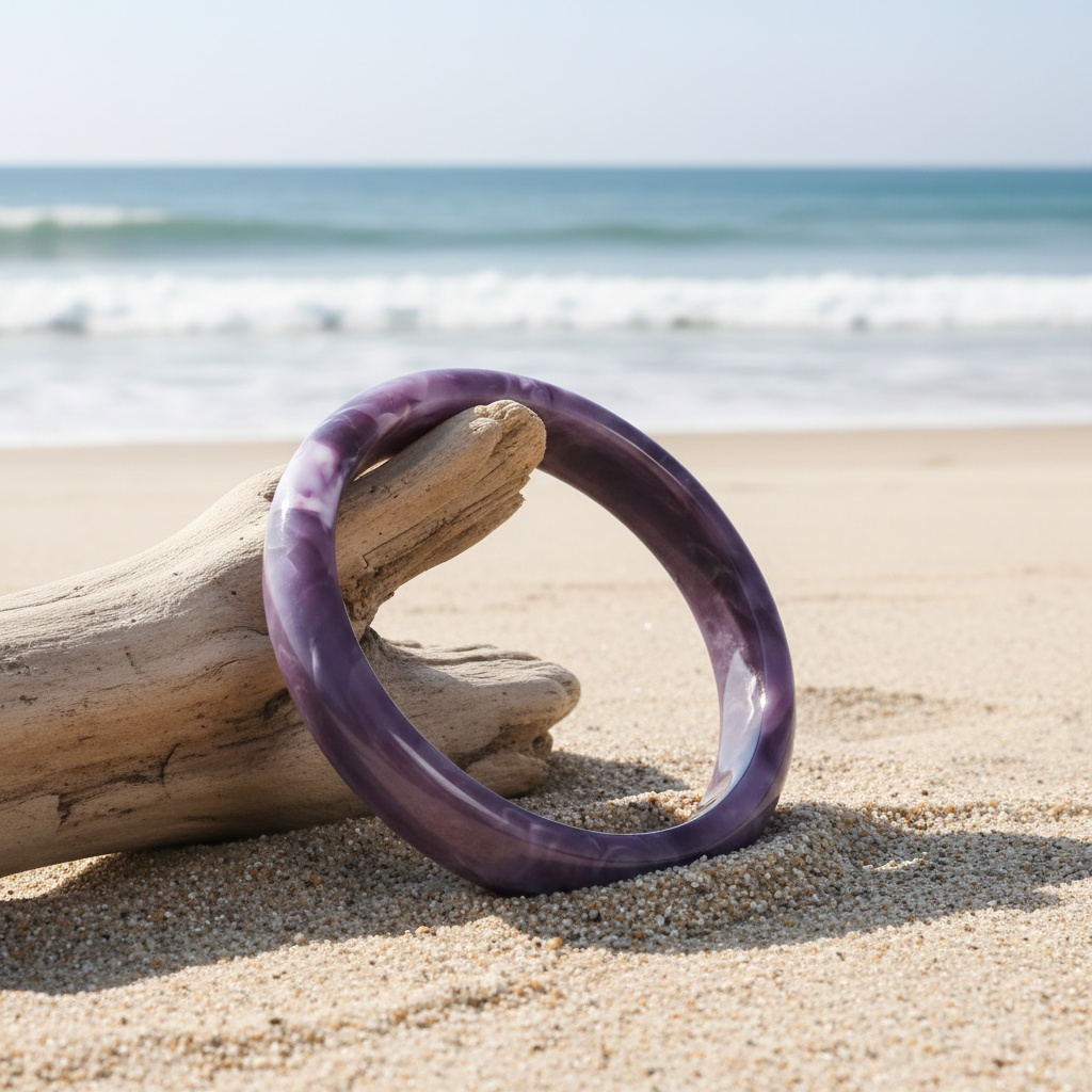 Natural Lavender Dreamy Amethyst Narrow Kunzite Bracelet